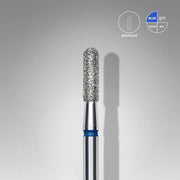 STALEKS EXPERT Elmas freze, yuvarlak silindir, mavi, çap 2,3 mm, çalışma kısmı 8 mm