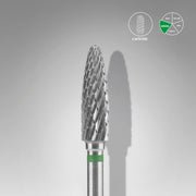STALEKS EXPERT Sert alaşım mısır frezesi, yeşil, çap 4 mm, çalışma kısmı 14 mm