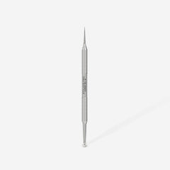 Cosmetology double-ended tool EXPERT 21 TYPE 4 (Uno spoon with larger hole size and Vidal needle straight)