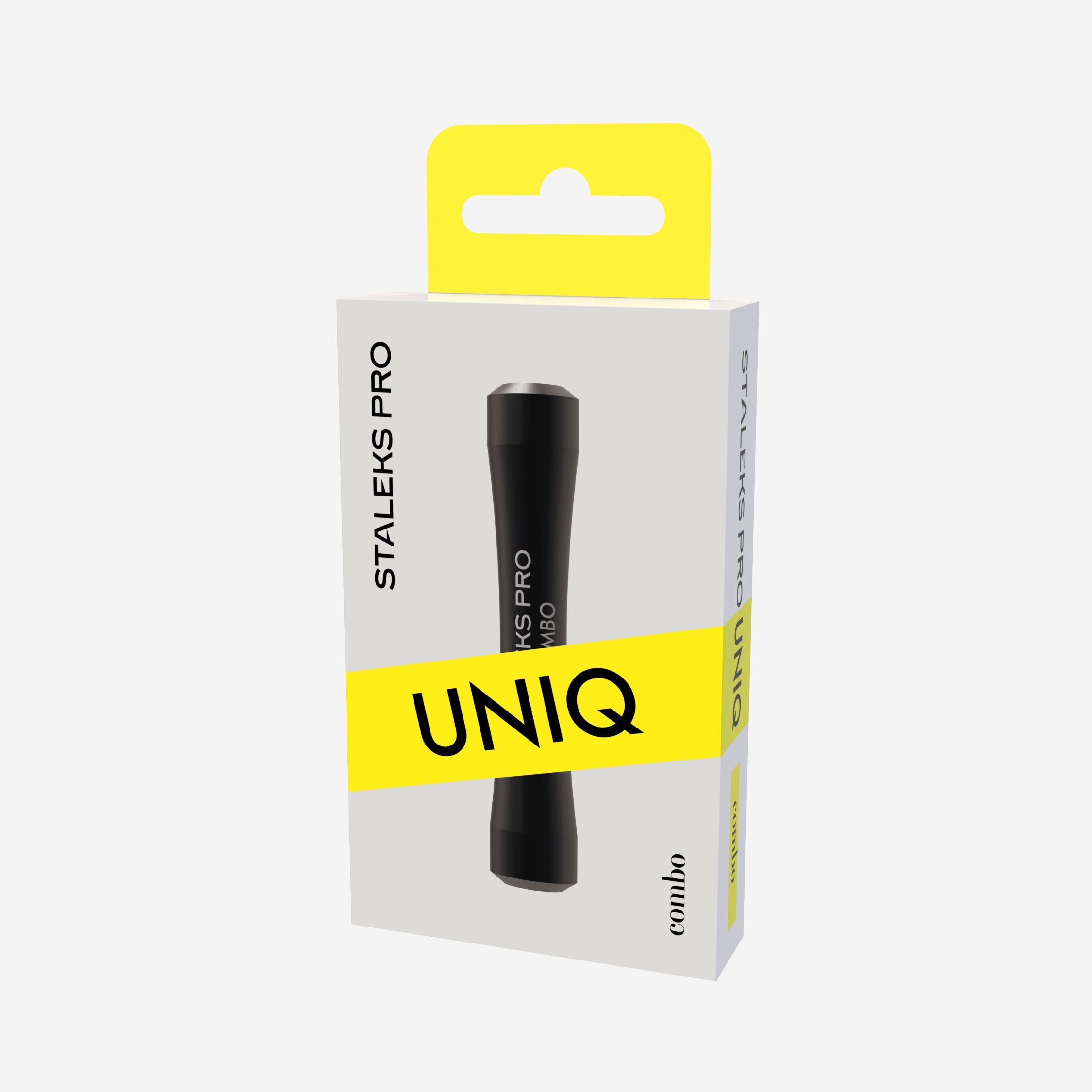 STALEKS UNIQ 10b Combo Mango del empujador para partes de trabajo reemplazables (negro)