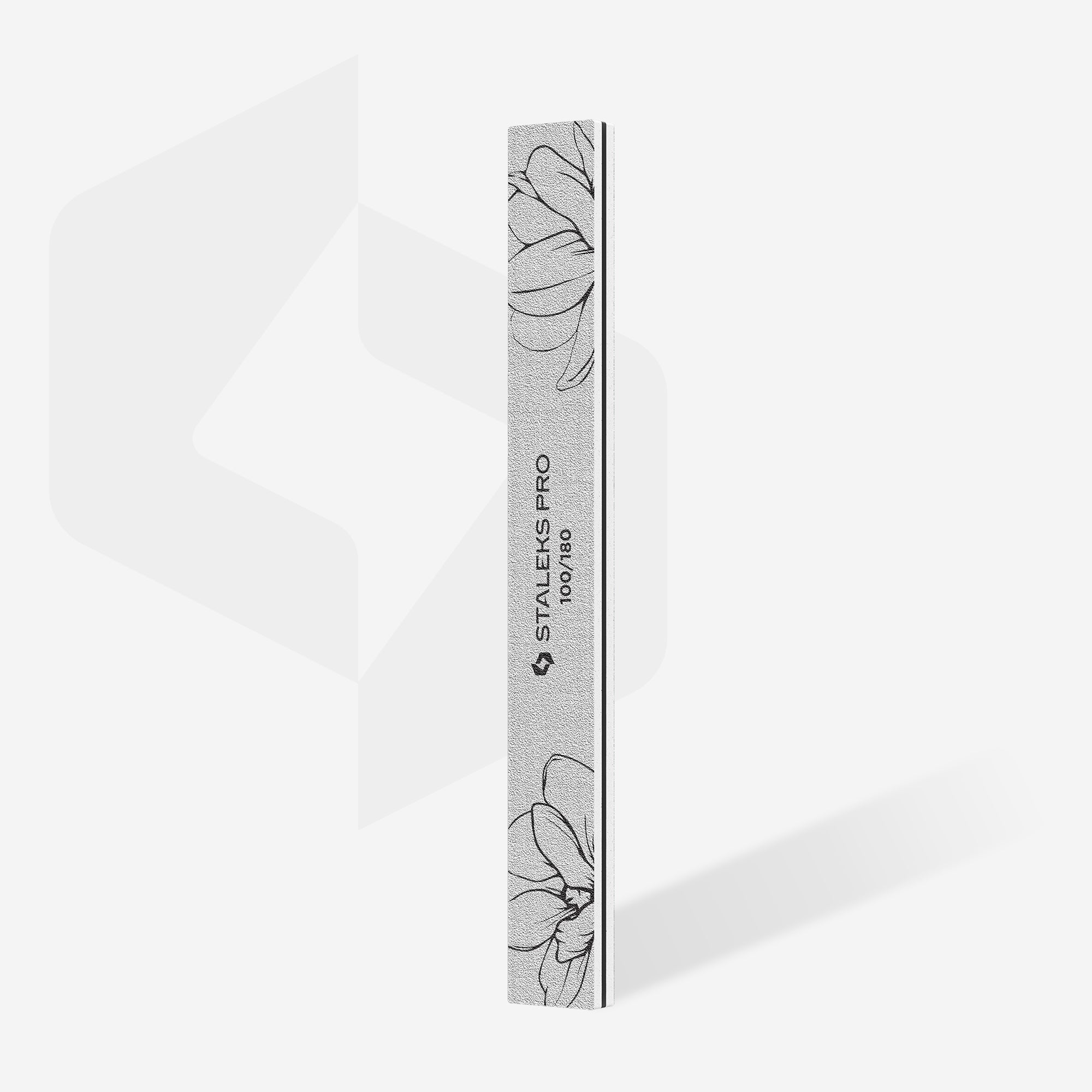 STALEKS Straight mineral nail file EXPERT 20 100/180 grit (1 pc)