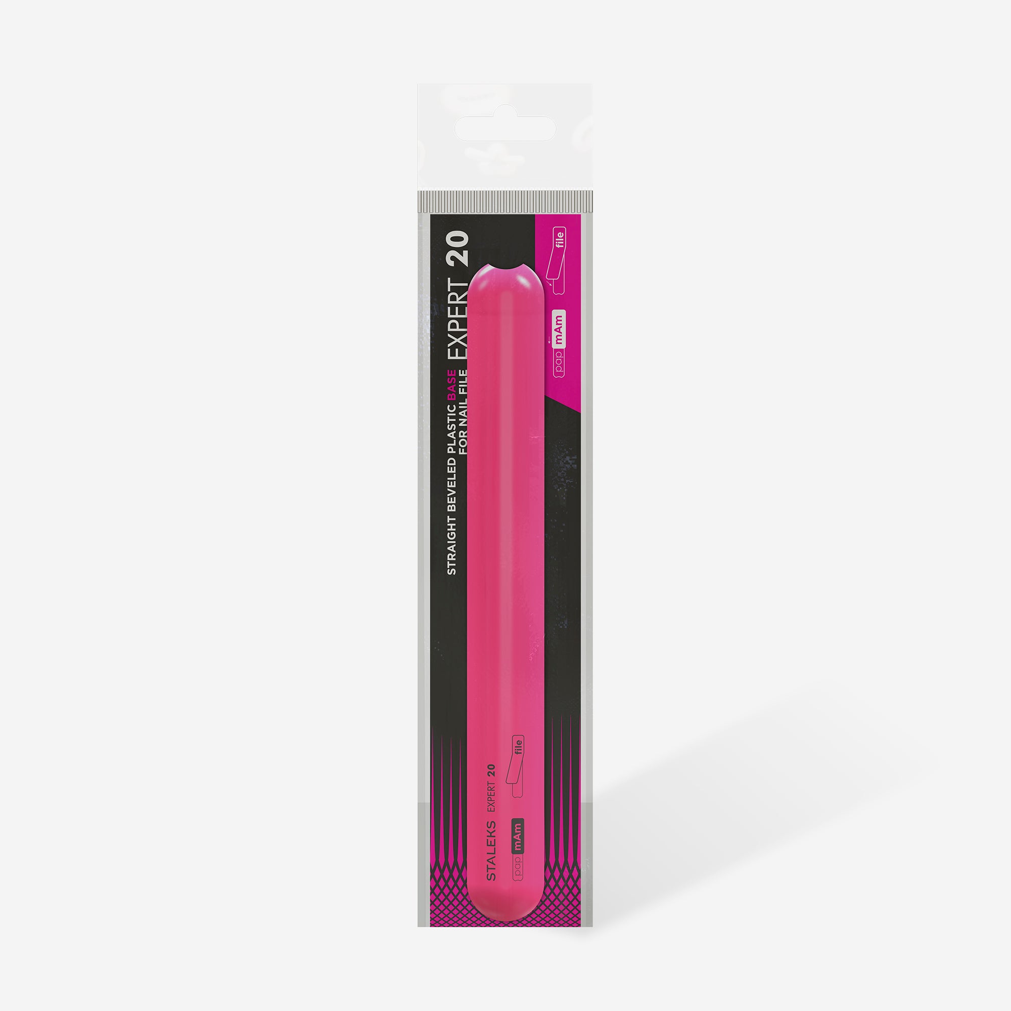 STALEKS EXPERT 20 Base per la lima in plastica smussata dritta (162 mm)
