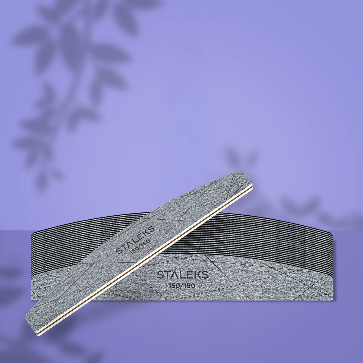 STALEKS SMART 40 Mineral nail file crescent 150/150 grit (25 pcs)