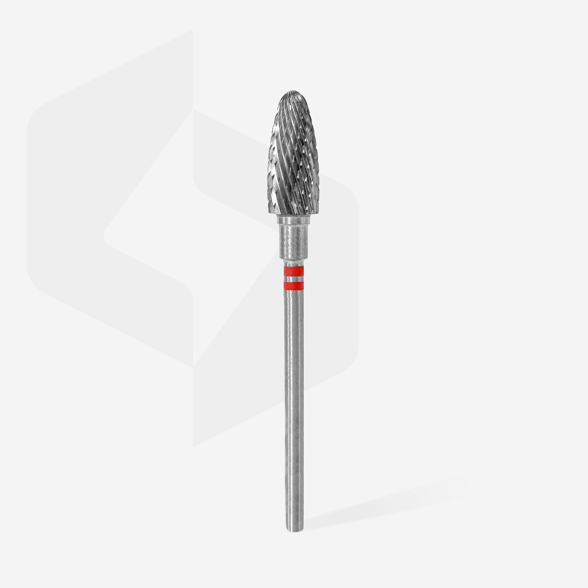 Carbide nail drill bit for left-handed users corn red EXPERT head diameter 6 mm / working part 14 mm