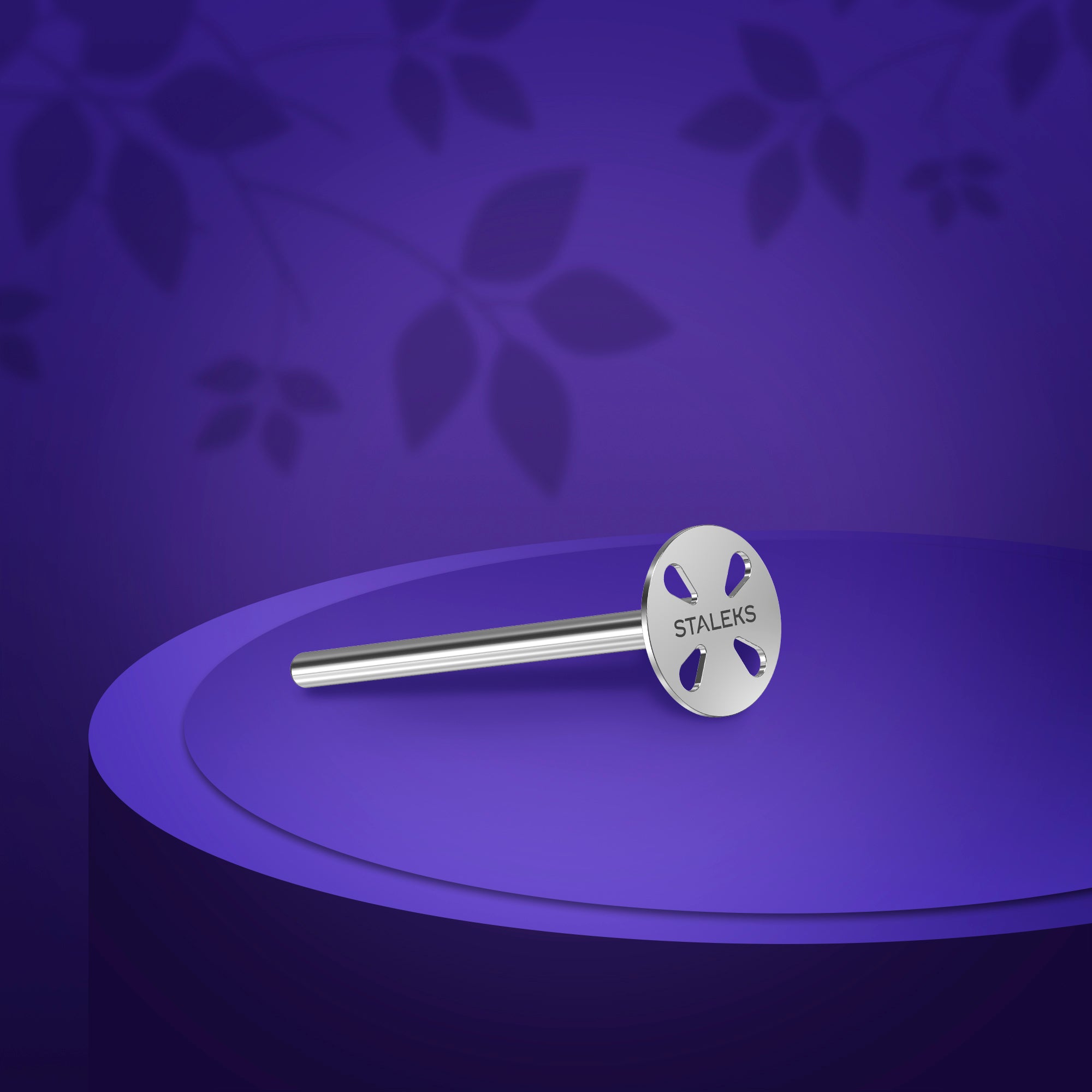 STALEKS EXPERT PODODISC XS Disque de pédicure allongé avec limes de rechange, grain 180, 10 mm (5 pièces)