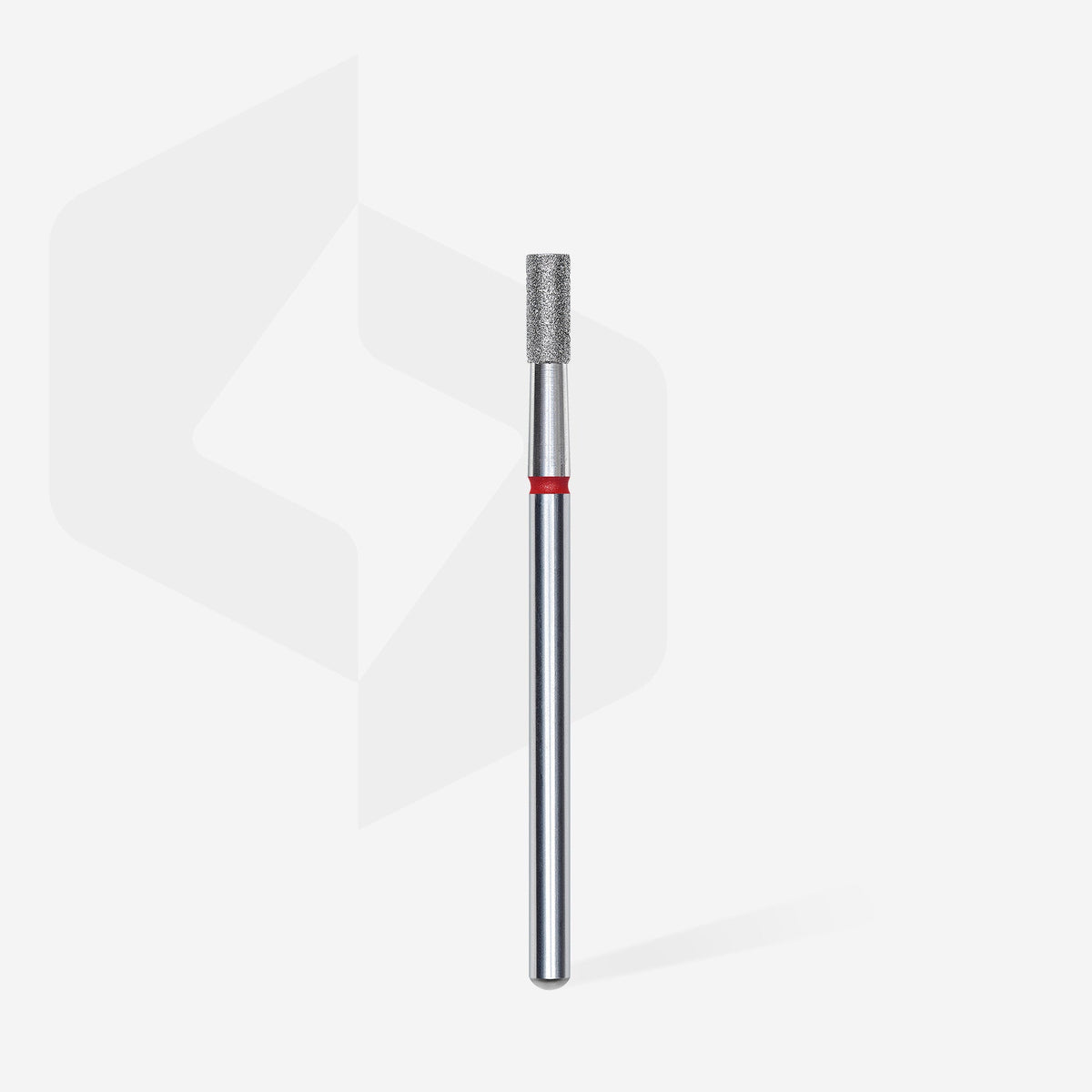 STALEKS EXPERT Diamantová fréza „valec“ červená, průměr 2,5 mm, pracovní část 6 mm
