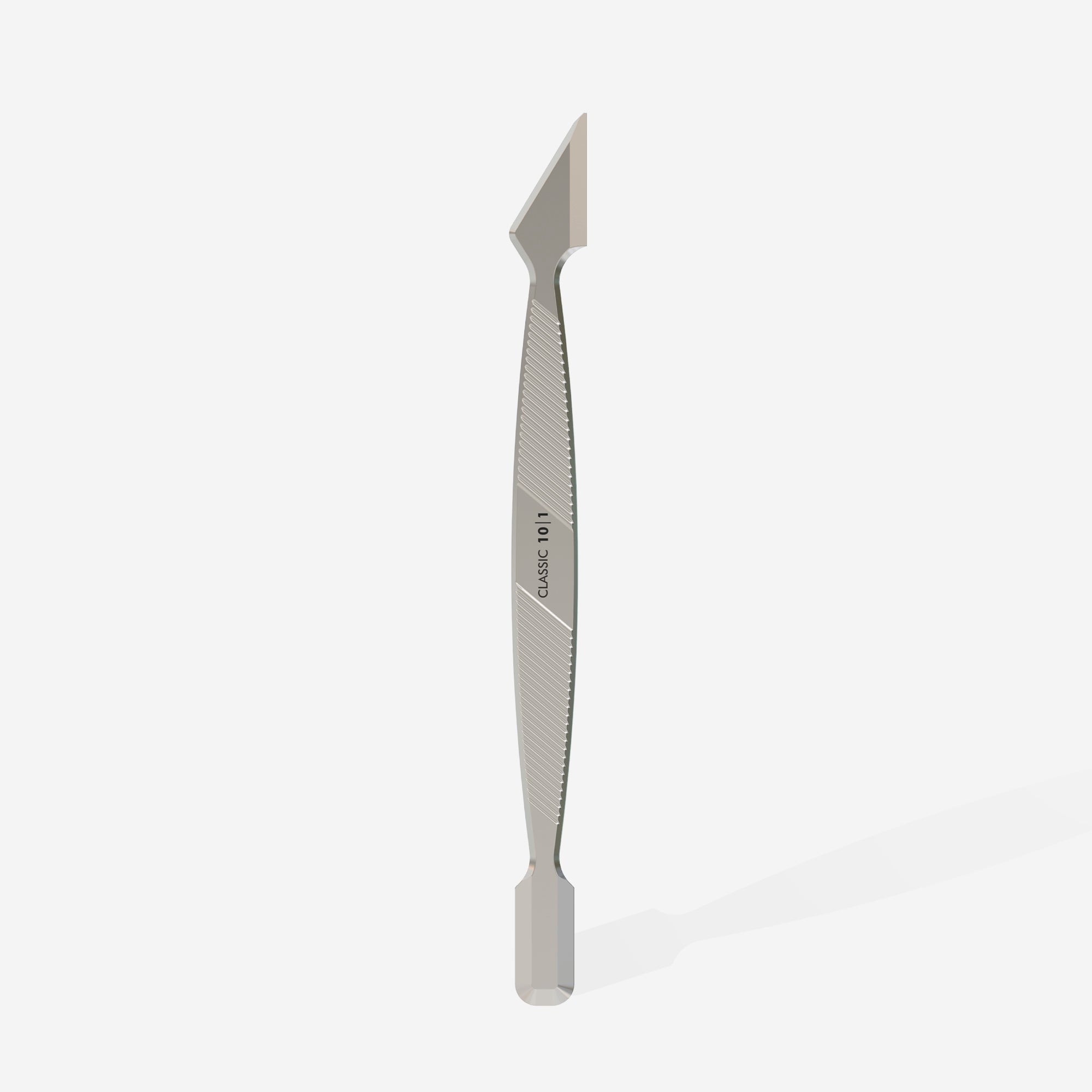 Manicure pusher, flat CLASSIC 10 TYPE 1 (rounded narrow pusher and cleaner)