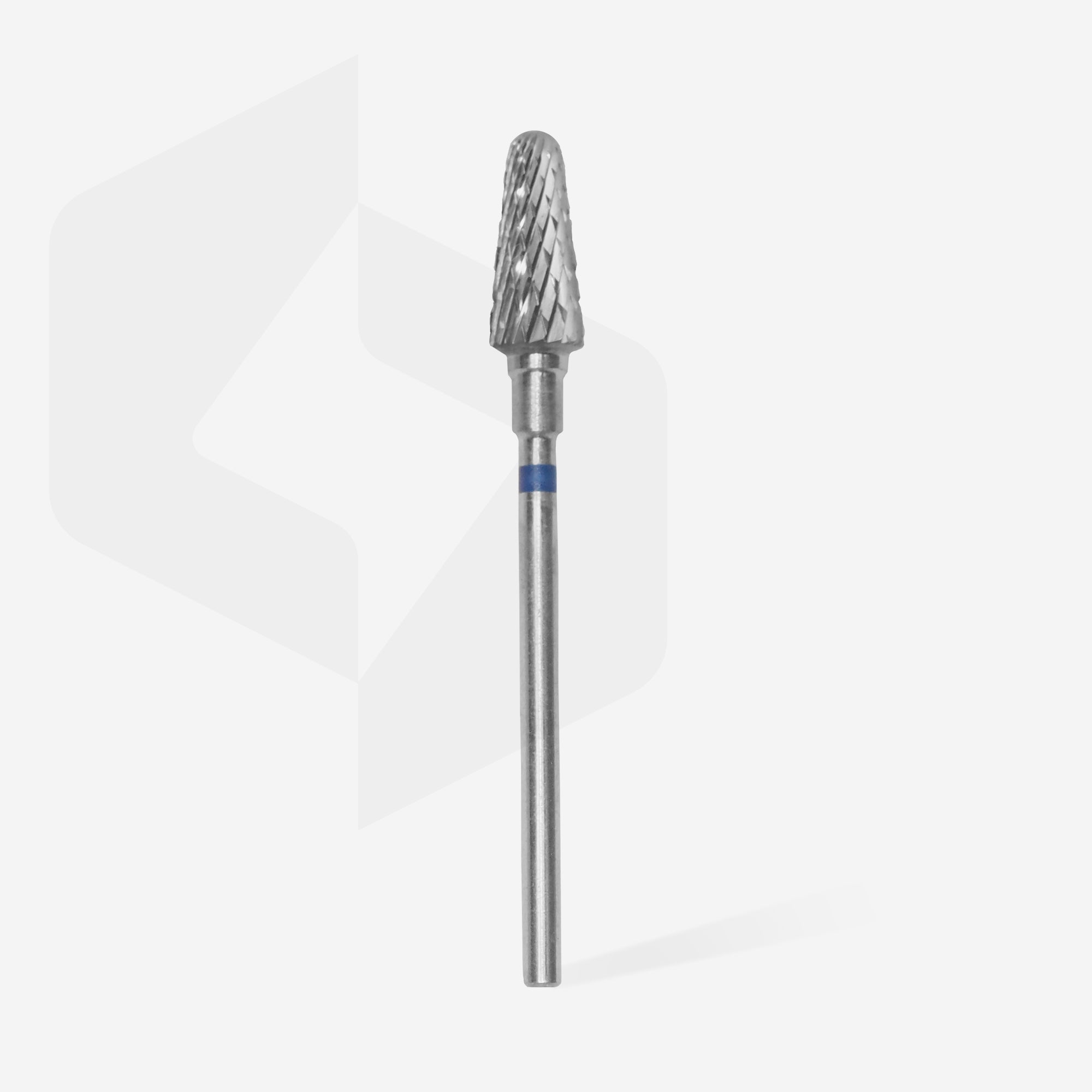 STALEKS EXPERT Sert alaşım kesik koni freze, mavi, çap 6 mm, çalışma kısmı 14 mm