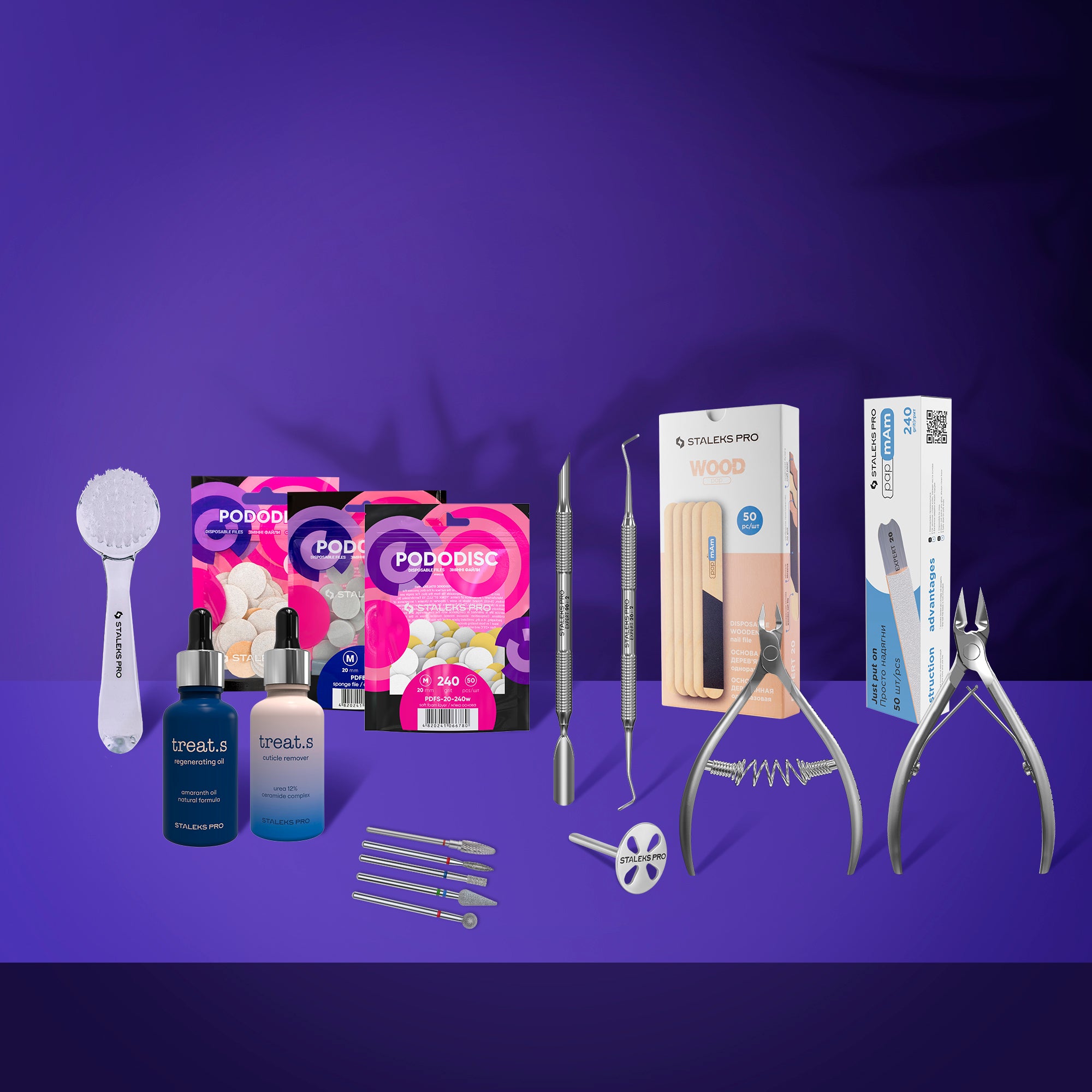 Basic Pedicure Tools by Staleks