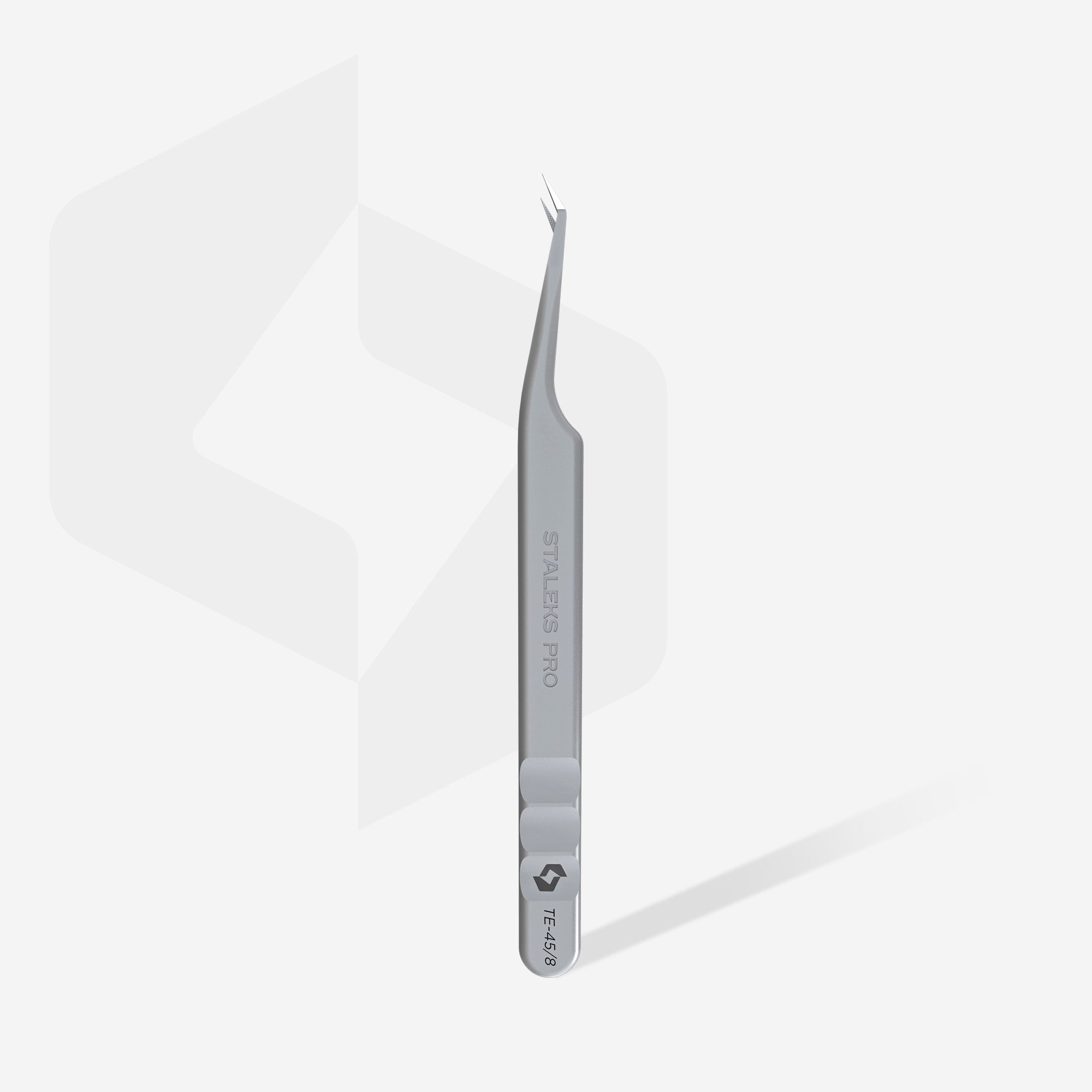 STALEKS EXPERT 45 TYPE 8 Professional lash tweezers with fiber tips, mini L
