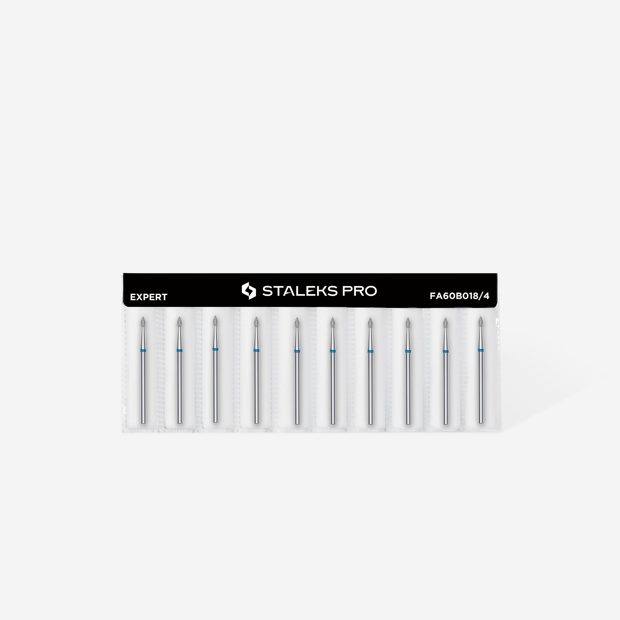 STALEKS EXPERT Fresa diamantata Gemma acuta blu, diametro 1,8 mm, parte lavorativa 4 mm