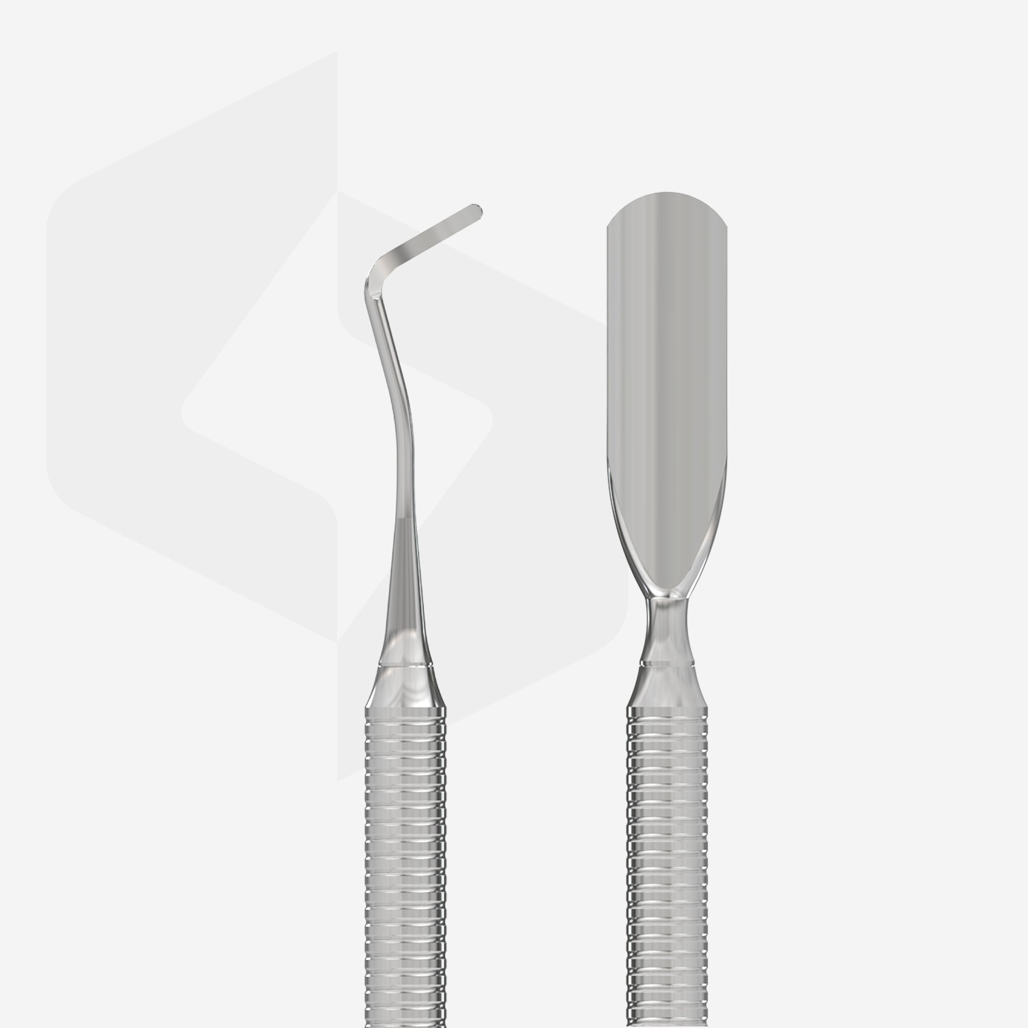 Podology curette PODO 20 TYPE 1 (curette and rounded wide pusher)