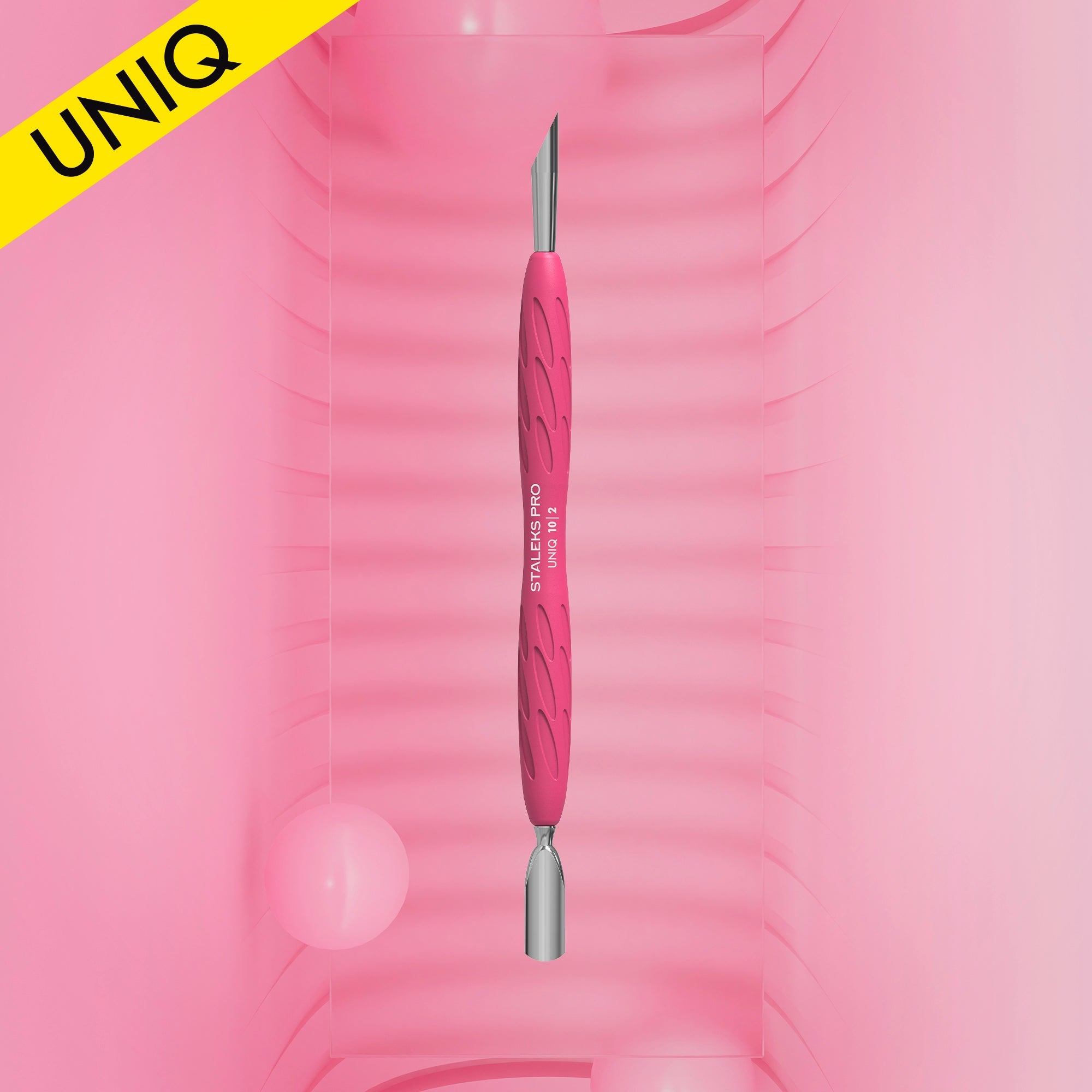 STALEKS UNIQ 10 TYPE 2 Gummy Pusher zaoblený úzký a skosený pusher