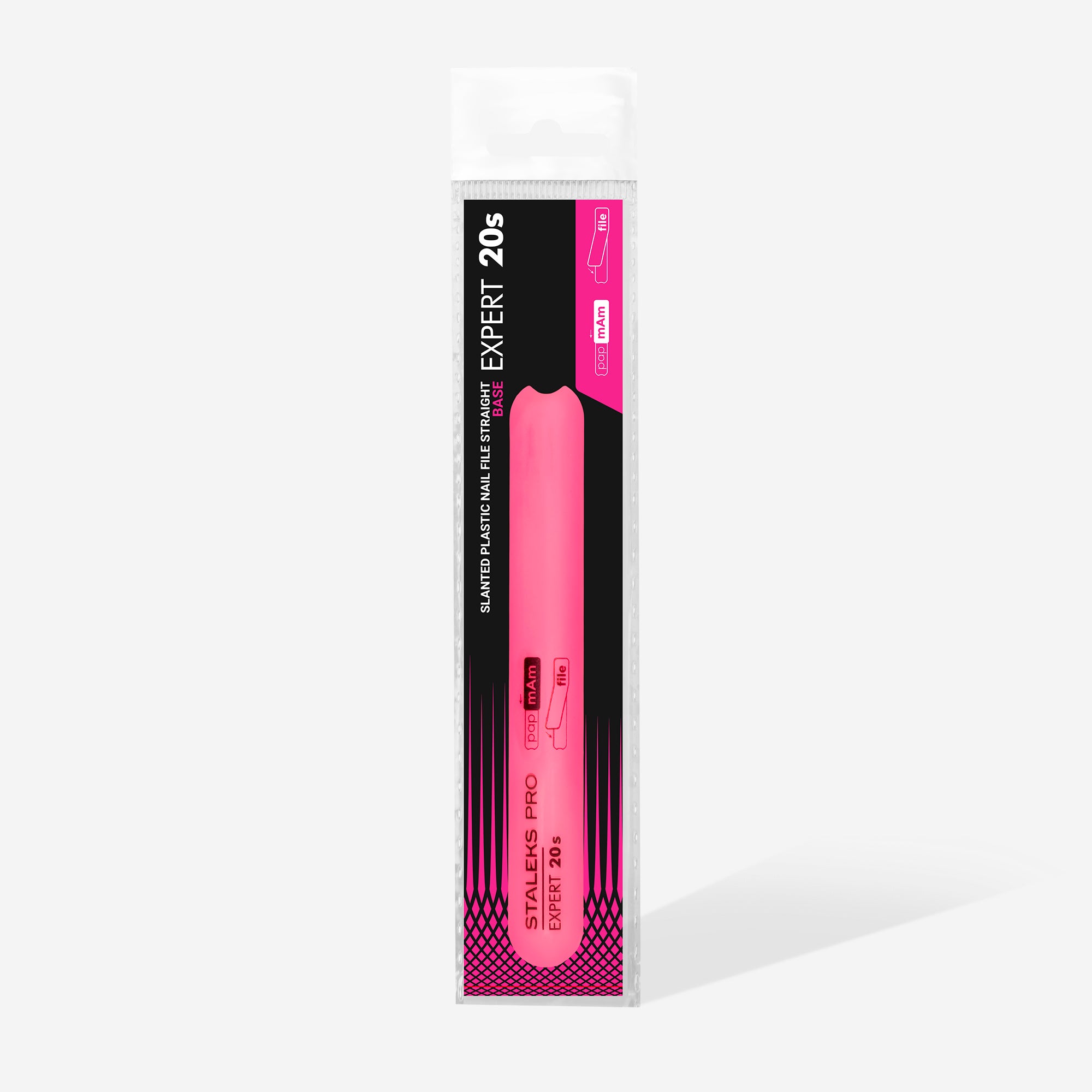 STALEKS EXPERT 20s Base per la lima in plastica smussata dritta (130 mm)