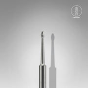 STALEKS EXPERT Kietojo lydinio freza nail cleaner mini, skersmuo 1,2 mm, darbinė dalis 2,5 mm