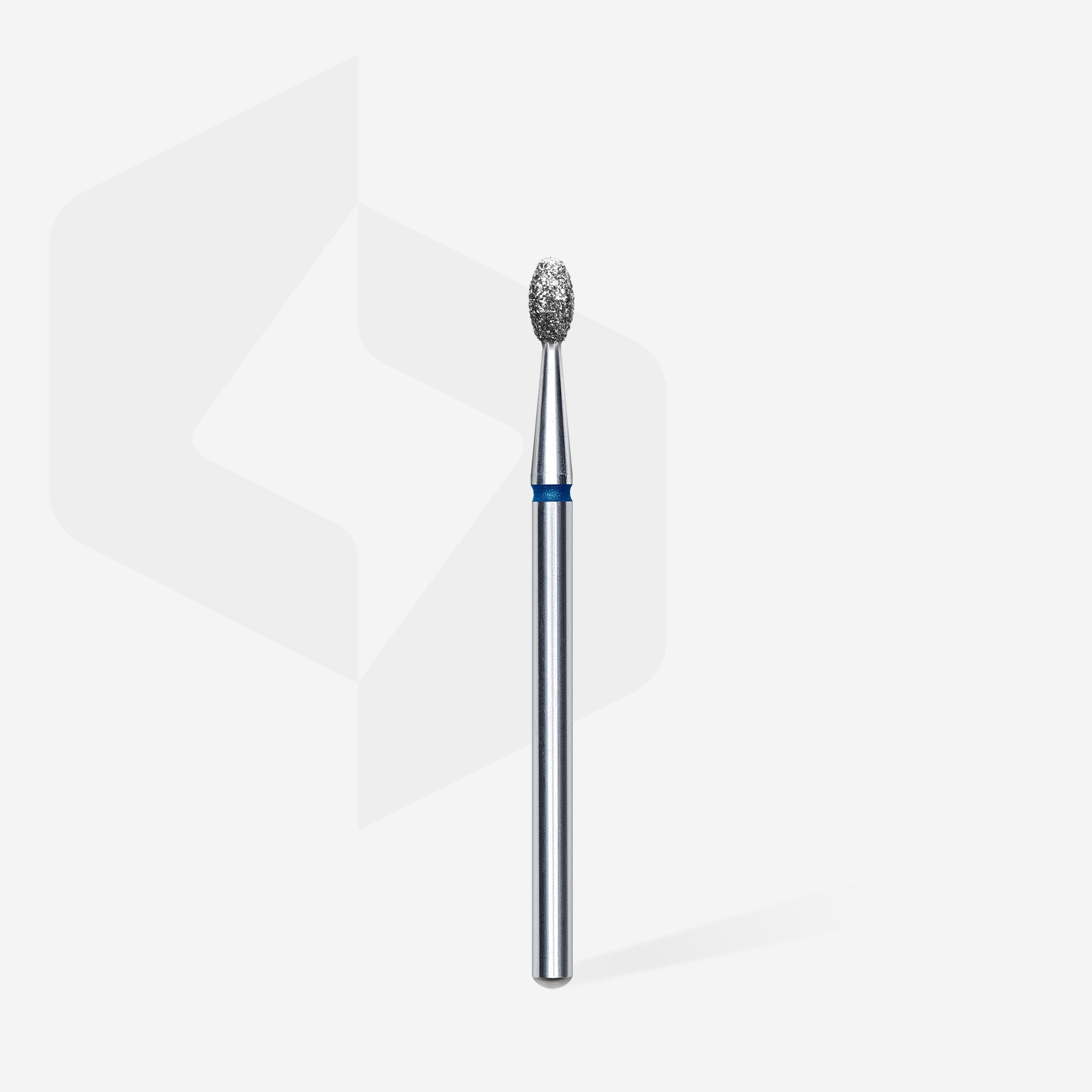 STALEKS EXPERT Freza diamantată «olivă» albastră, diametru 2,5 mm, partea activă 5 mm