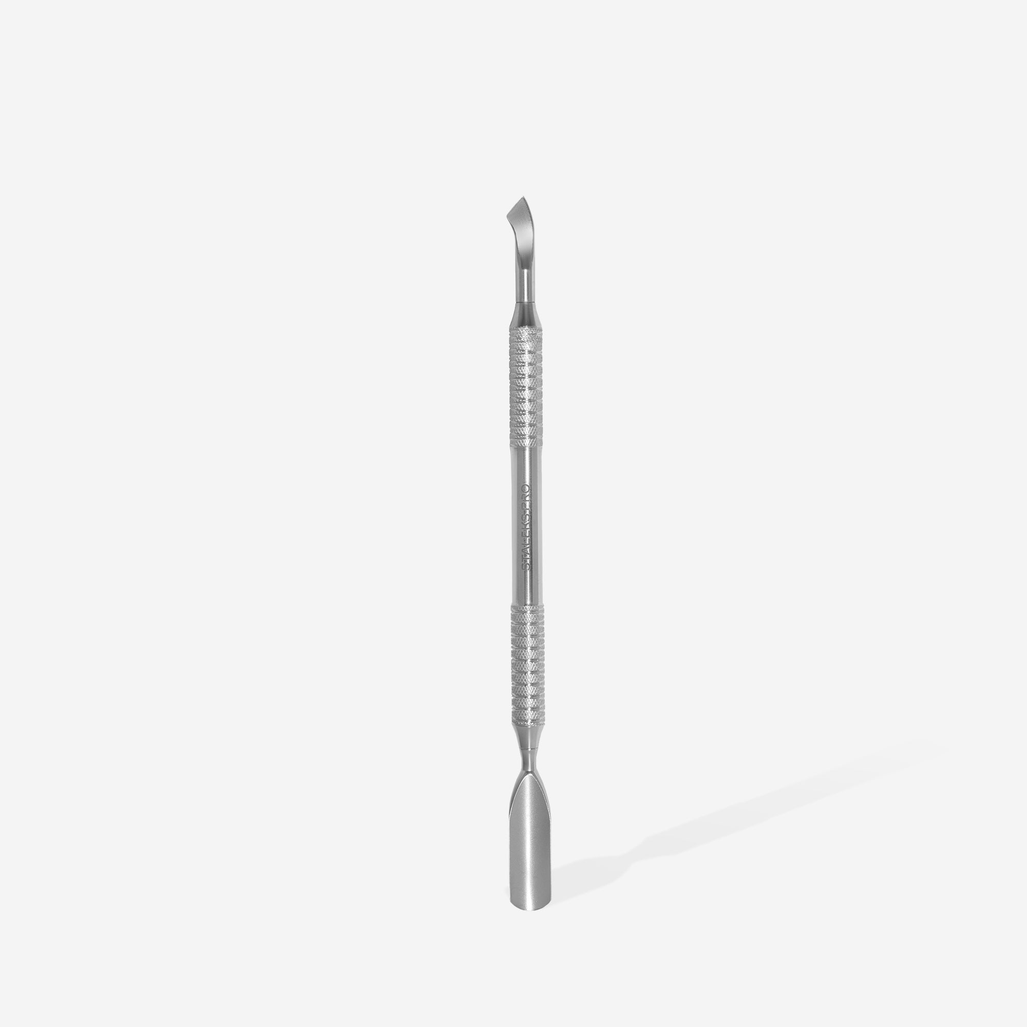 Manicure pusher EXPERT 30 TYPE 4.2 (rounded wide pusher and bent blade)