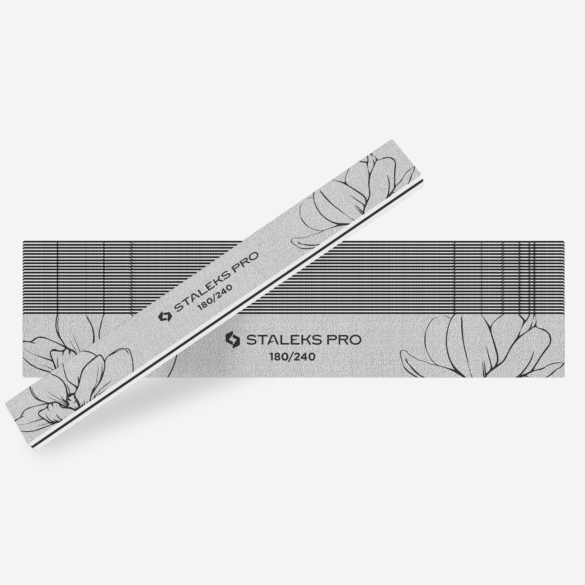 STALEKS EXPERT 20 Microlima minerale per le unghie dritta, grana 180/240 (25 pz)