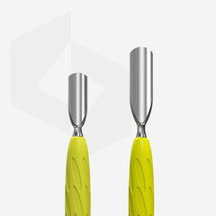 Nagelhautschieber mit Silikongriff "Gummy" UNIQ 10 TYP 1 (breiter runder Schieber + schmaler runder Schieber)