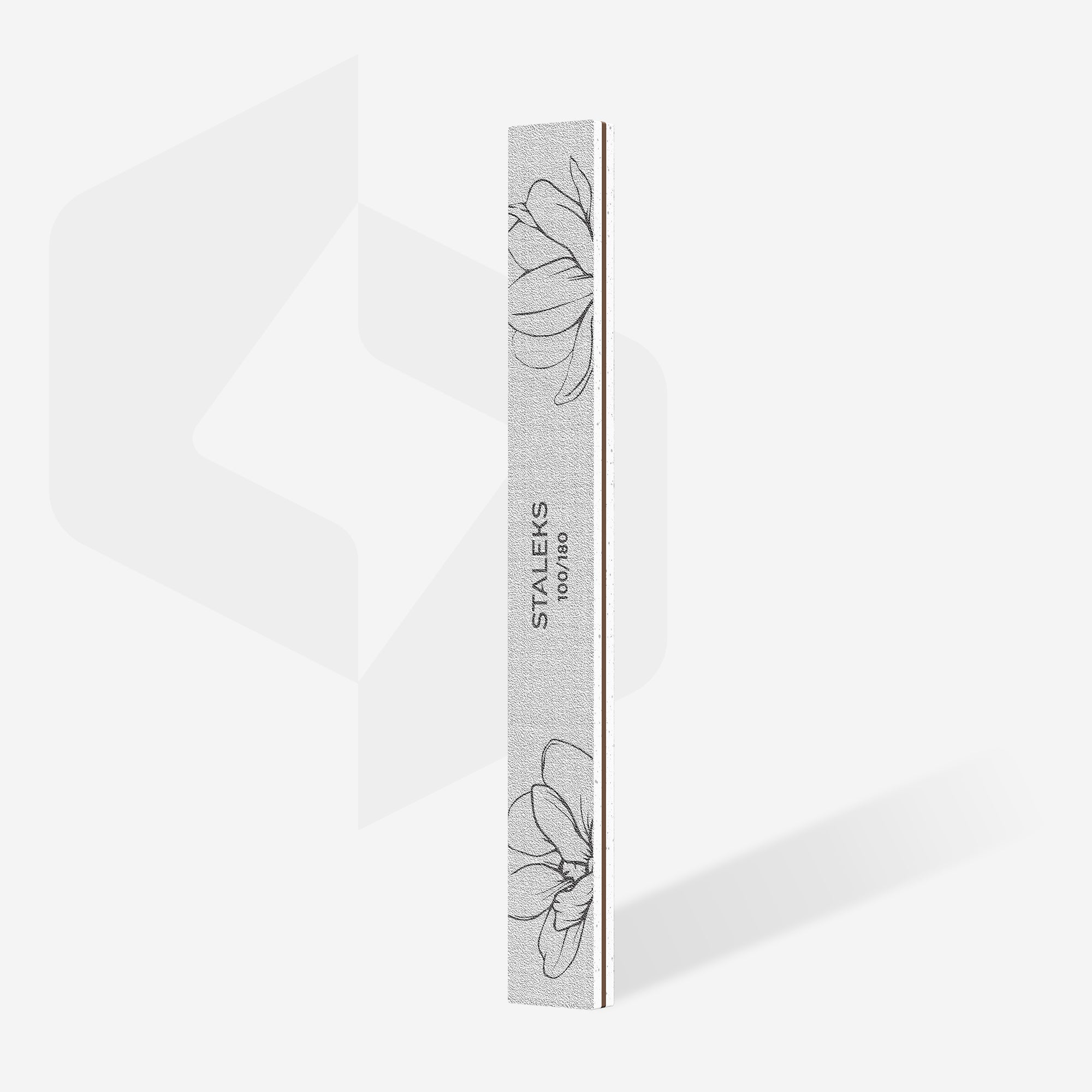 STALEKS EXPERT 20 Pilă minerală pentru unghii, dreaptă, granulare 100/180 (25 buc.)