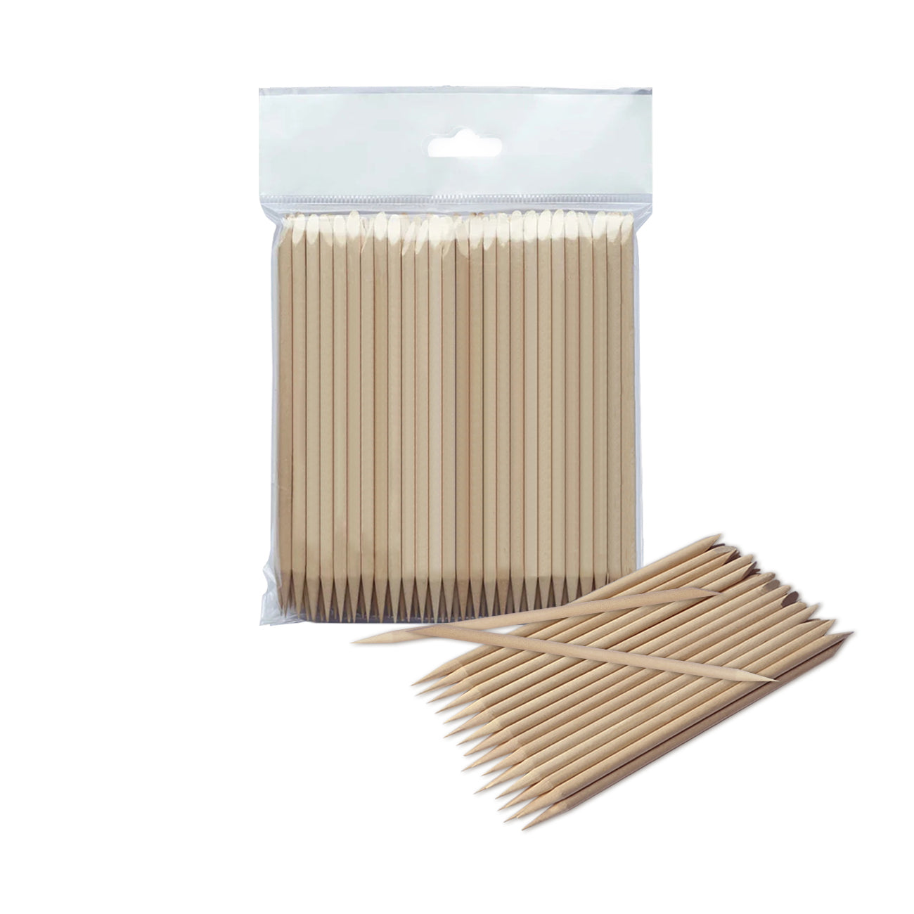 STALEKS EXPERT Ξύλινο ξυλάκι πορτοκαλιάς, 150 mm (100 τεμ.)
