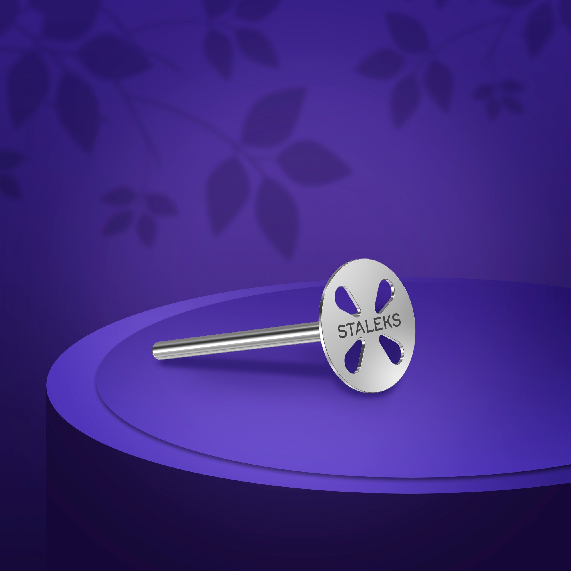 STALEKS EXPERT PODODISC S Disque de pédicure allongé avec limes de rechange, grain 180, 15 mm (5 pièces)