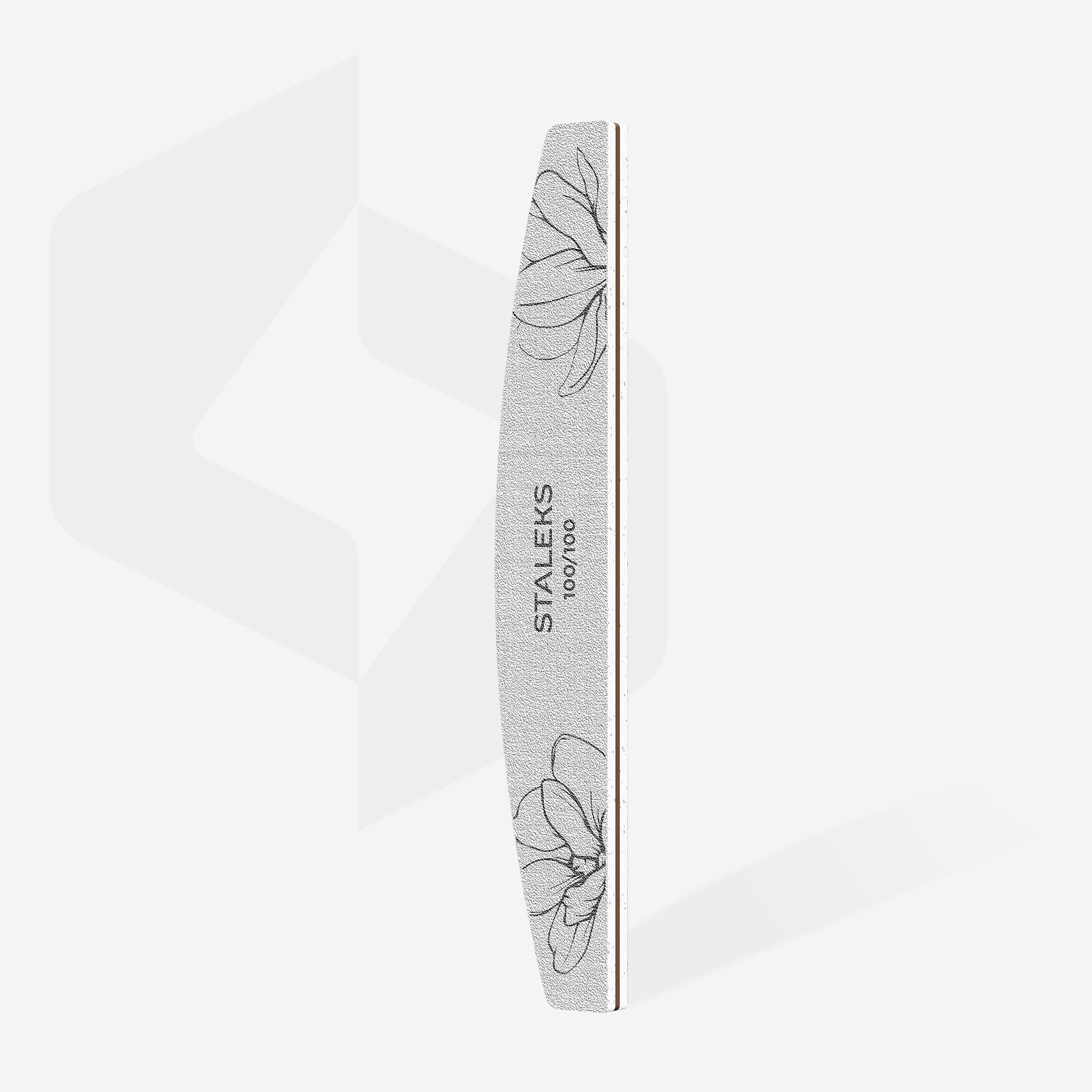 STALEKS EXPERT 40 Pilită minerală pentru unghii în formă de semilună, 100/100 grit (25 buc)