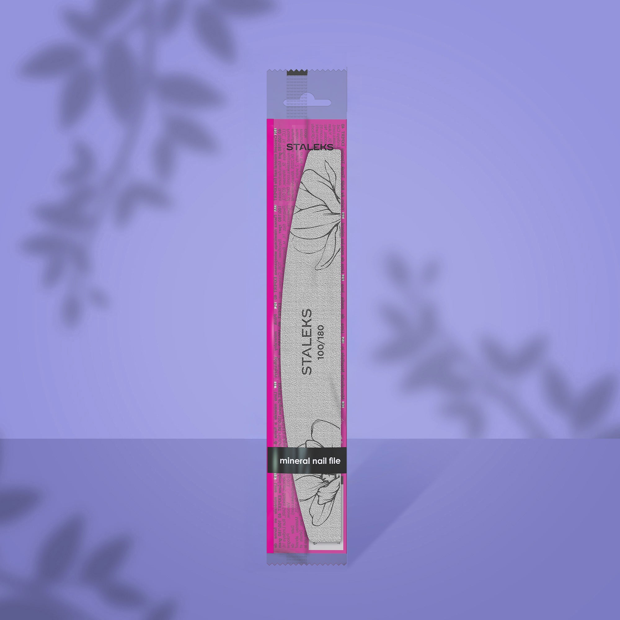STALEKS EXPERT 40 Mineralinė nagų dildyklė pussmėnulio formos, 100/180 gritys (1 vnt.)