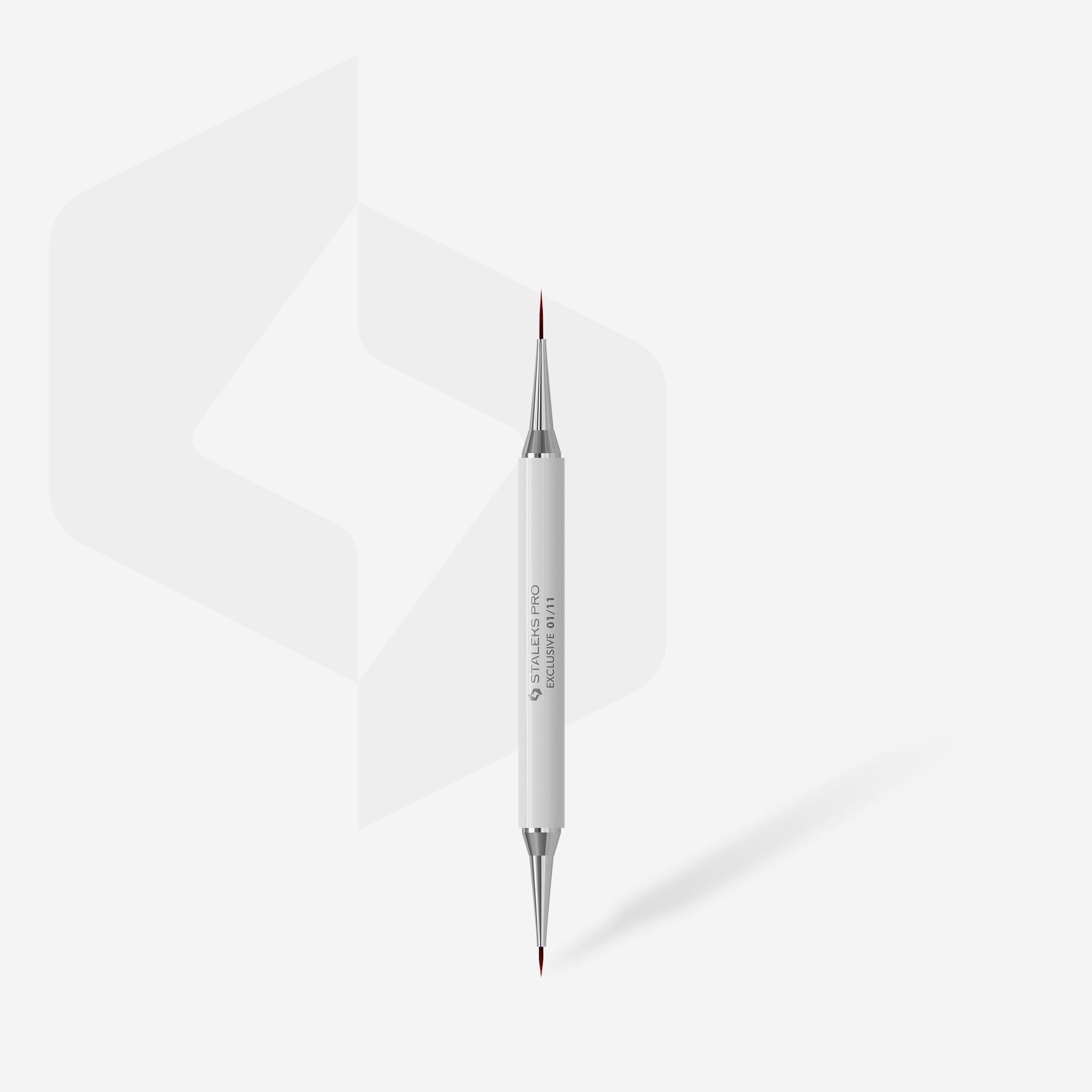 STALEKS EXCLUSIVE 01/11	Double-sided liner brush 7 mm / for gel 12 mm