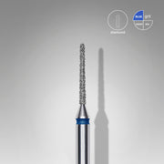 STALEKS EXPERT Elmas freze "iğne" mavi, çap 1 mm, çalışma kısmı 10 mm