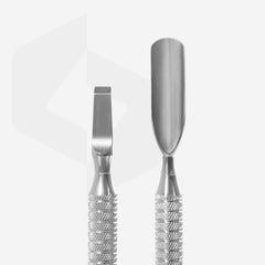 Manicure pusher EXPERT 30 TYPE 5 (rounded wide pusher and straight blade)