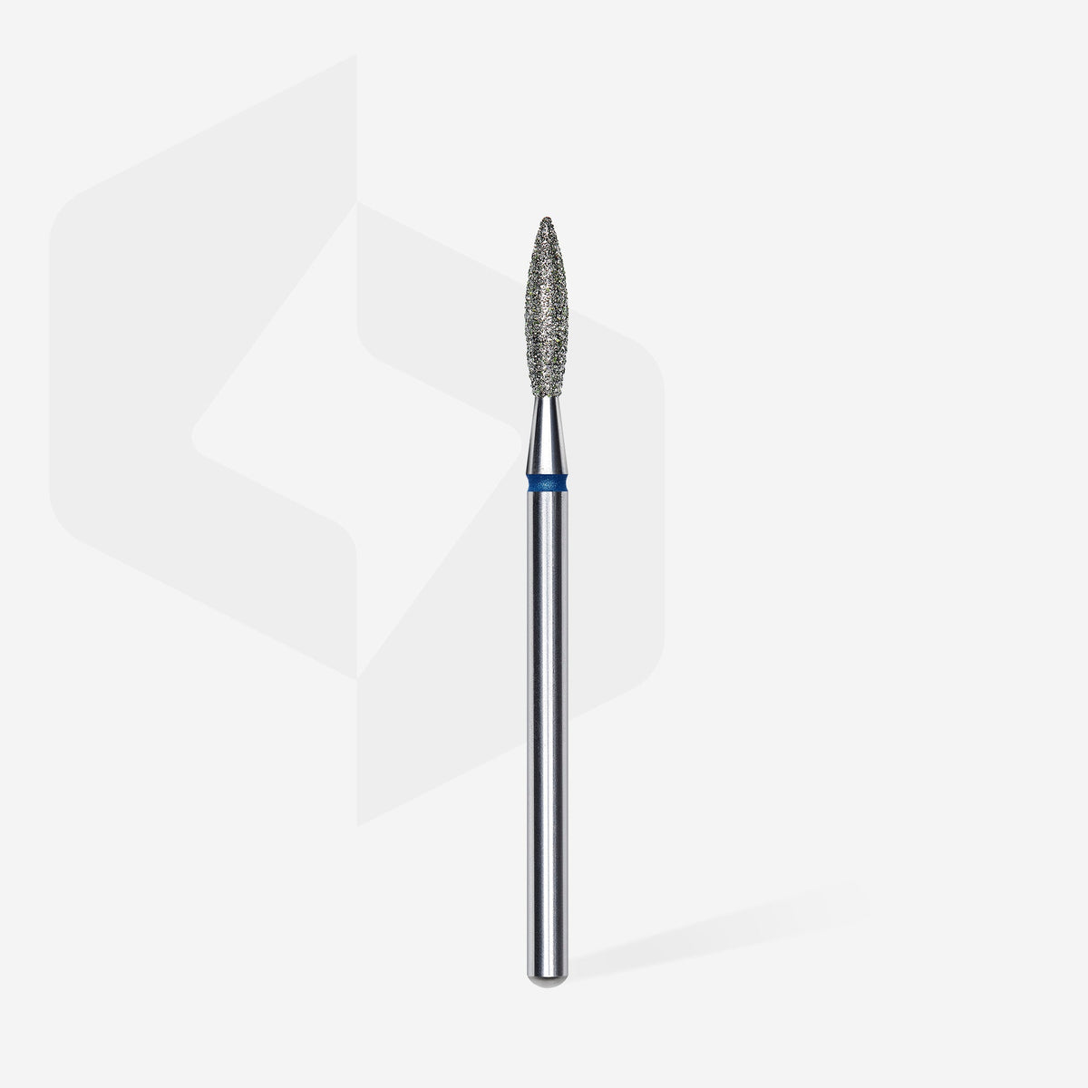 STALEKS EXPERT Fraise diamantée « Flamme » bleue, diamètre 2,3 mm, partie active 10 mm