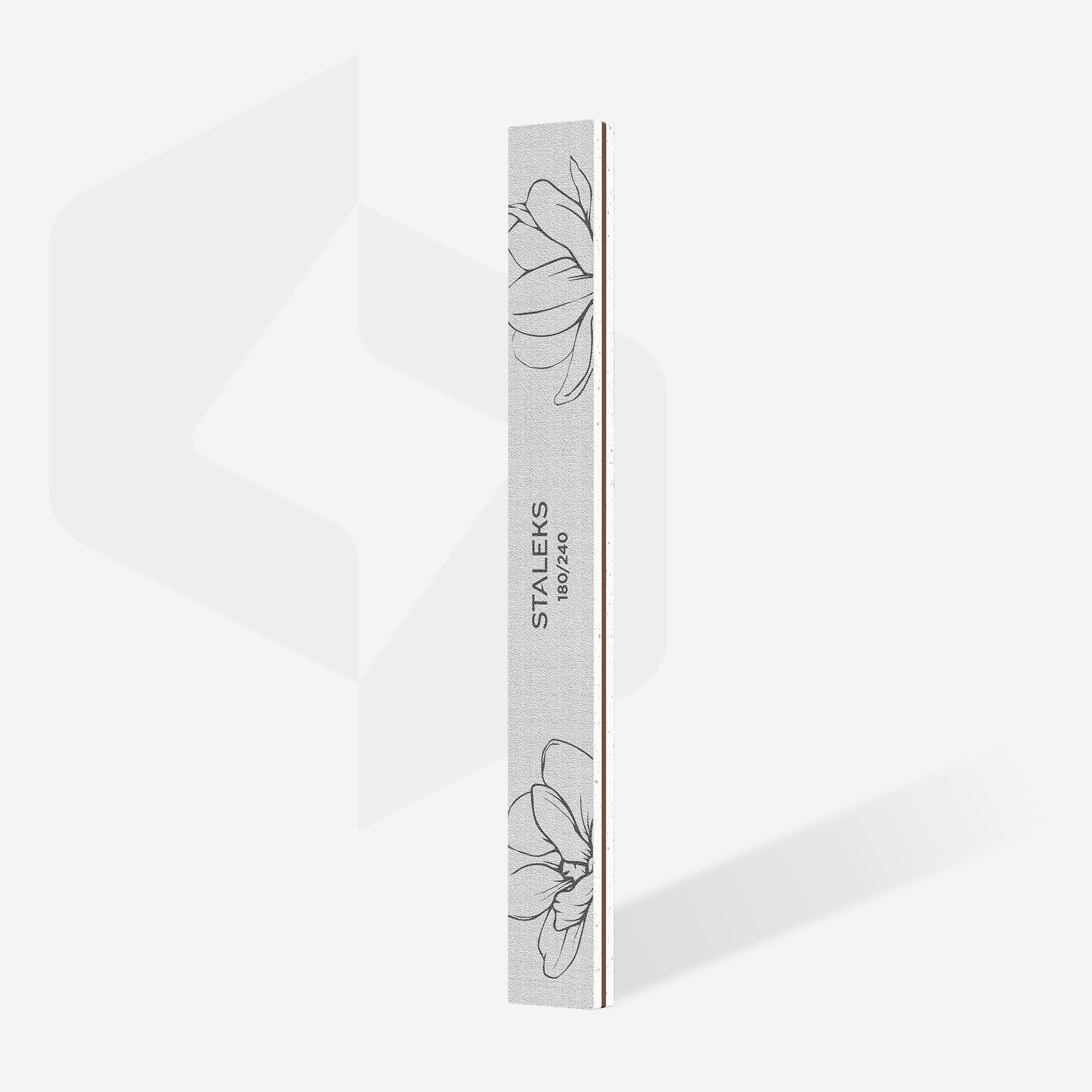 STALEKS EXPERT 20 Lime minérale pour les ongles droite, grain 180/240 (25 pièces)