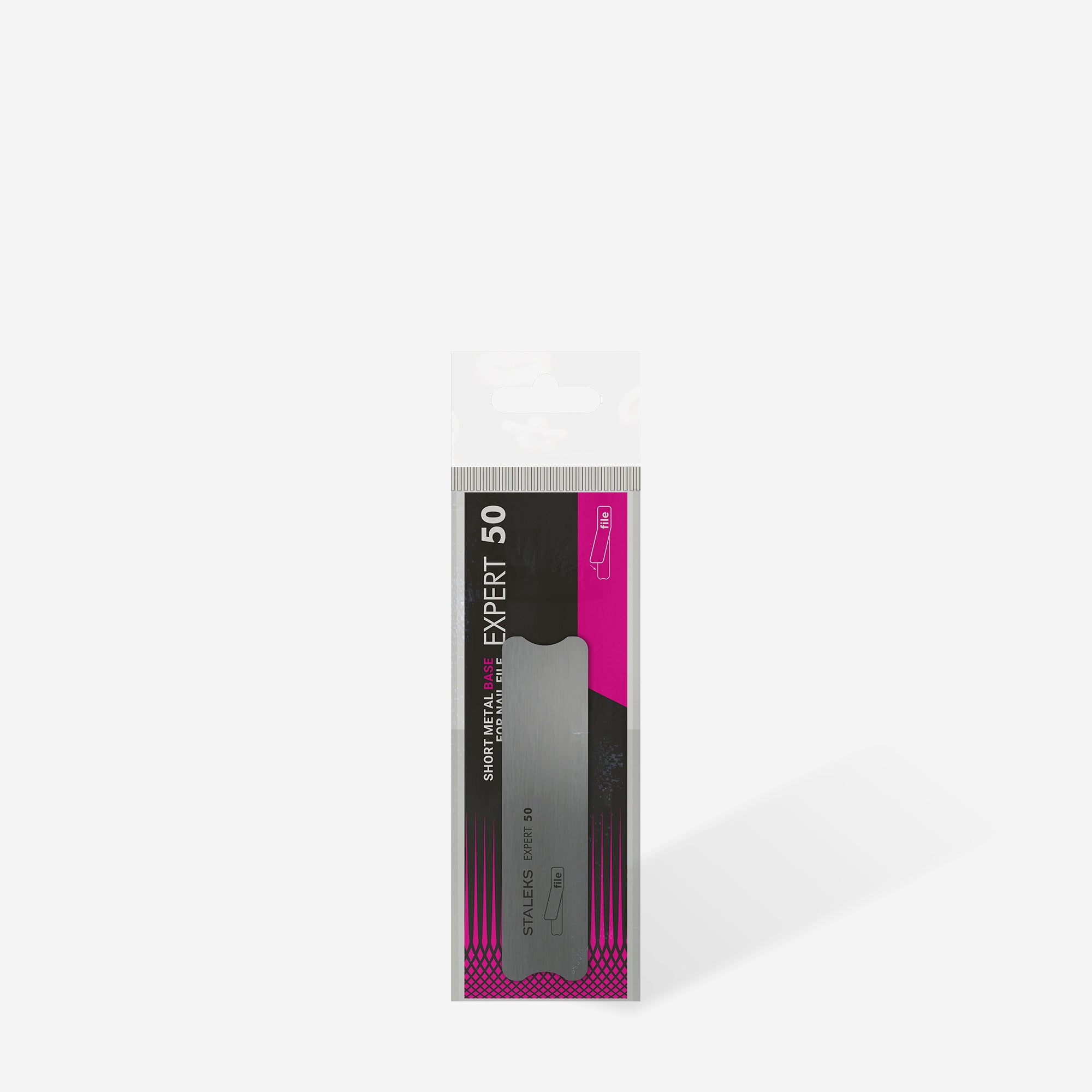 STALEKS EXPERT 50 Short metal base for nail file (95 mm)
