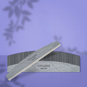STALEKS SMART 40 Mineral nail file crescent 180/180 grit (25 pcs)