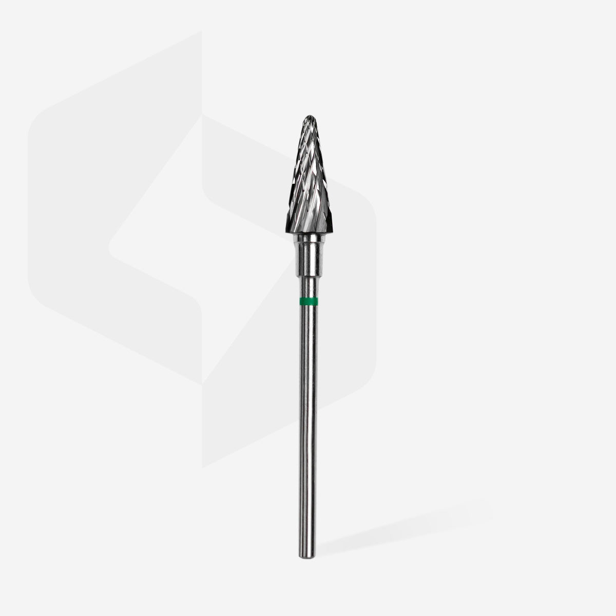 STALEKS EXPERT Freza din carbură conică verde, diametru 6 mm, partea activă 14 mm