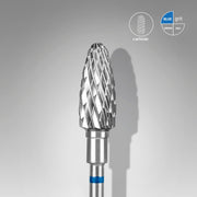 STALEKS EXPERT Sert alaşım mısır freze, mavi, çap 6 mm, çalışma kısmı 14 mm