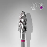 STALEKS EXPERT Sert alaşım mısır freze, mor, çap 6 mm, çalışma kısmı 14 mm