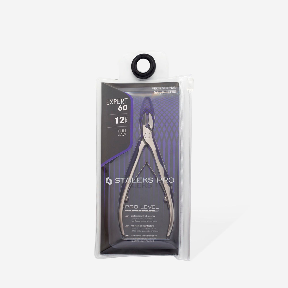STALEKS EXPERT 60 Επαγγελματικός κόφτης νυχιών, 12 mm