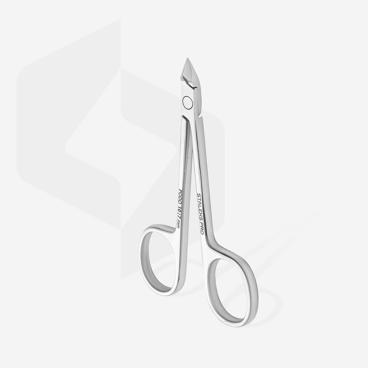 STALEKS PODO 10 Podology scissors style nippers for cuticle and callus, 7 mm