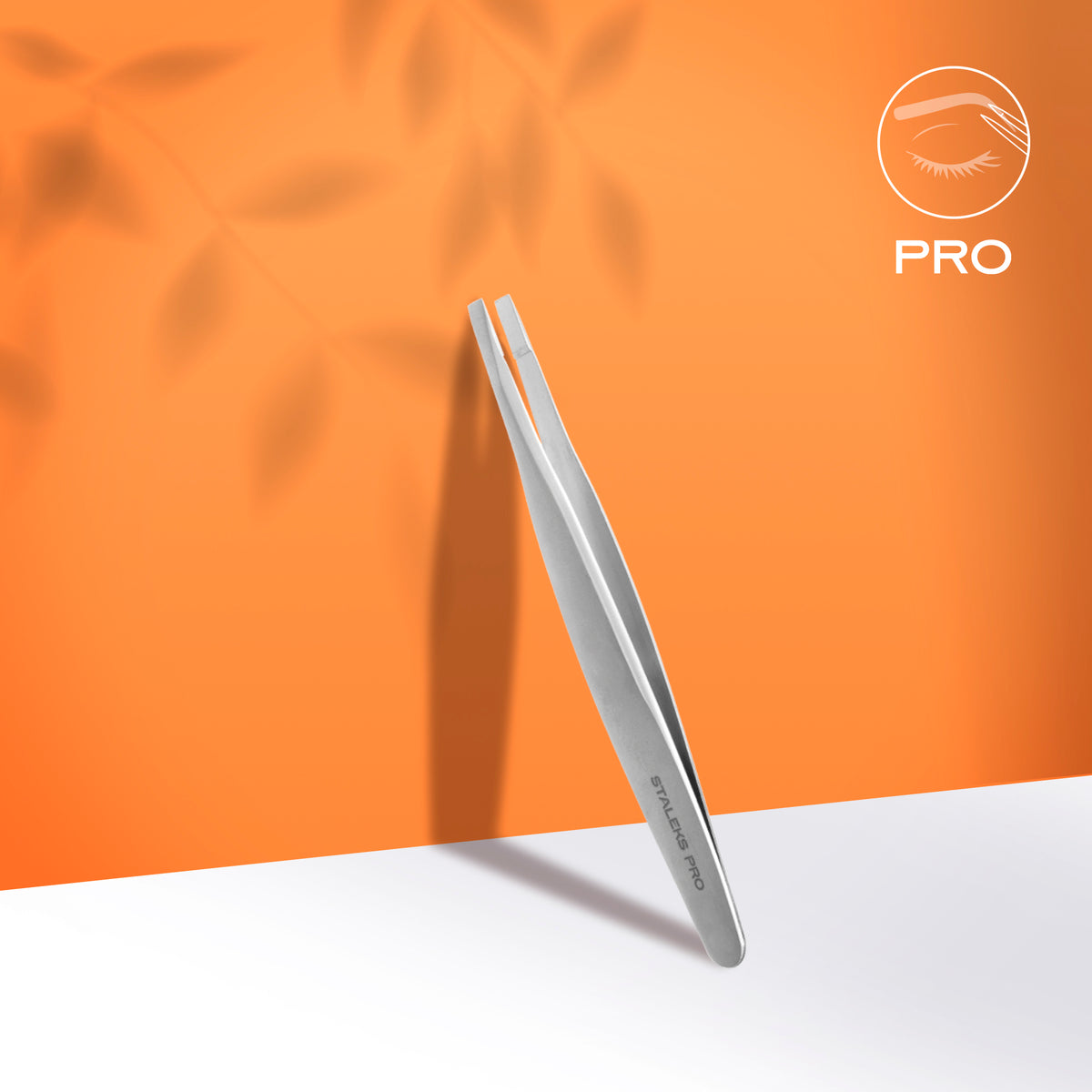 Eyebrow tweezers Staleks Pro Expert 20 Type 2