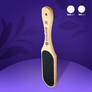 STALEKS BEAUTY & CARE 10 TYPE 1 Divpusēja koka pēdu vīle, 100/180 graudojums