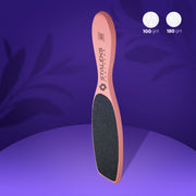 STALEKS BEAUTY & CARE 20 TYPE 3 Zweiseitige Holz-Fußfeile für die Füße, 100/180 Grit