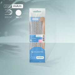 Ersatzfeilen PapMam 180 grit (10 Stück) + 2 Holzsockel pro Packung SMART 22