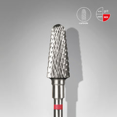 Carbide nail drill bit frustum red EXPERT head diameter 6 mm / working part 14 mm