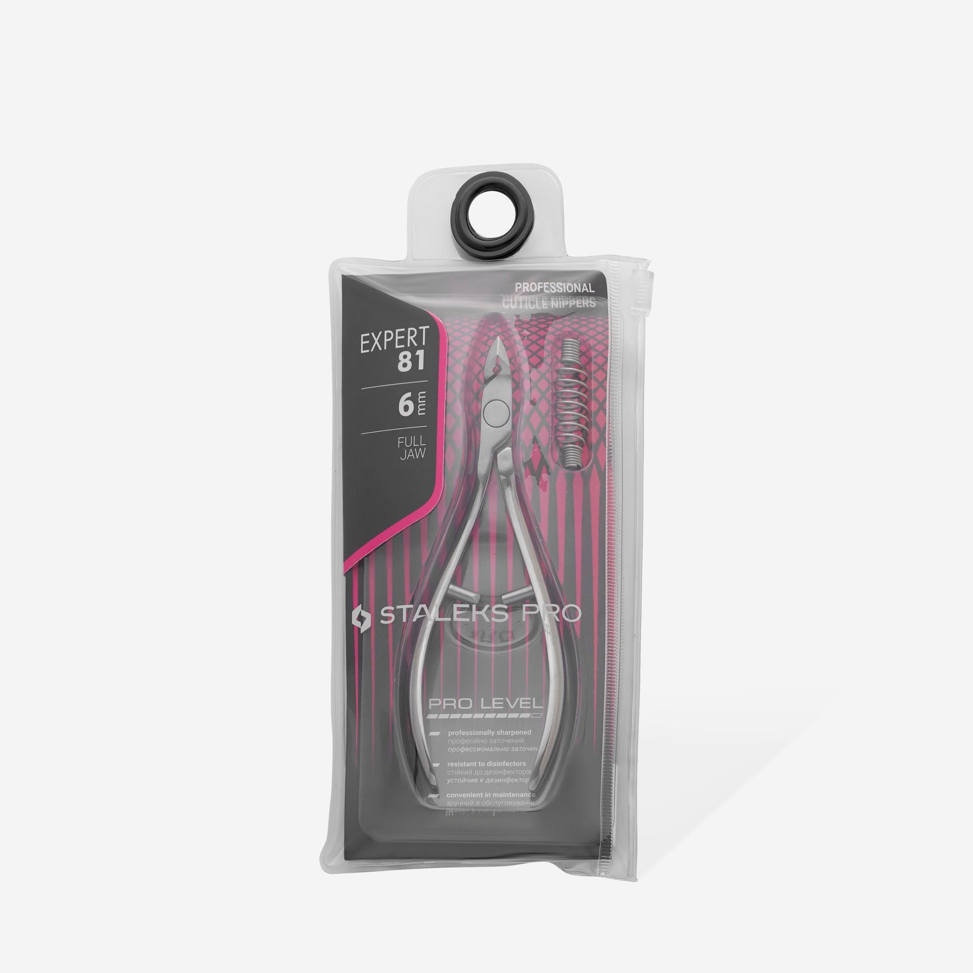 STALEKS EXPERT 81 Tronchesine professionali per pelle, 6 mm