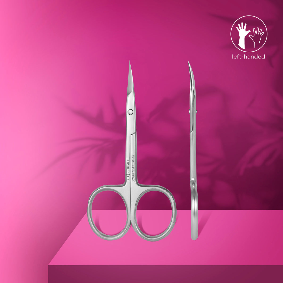 Professional cuticle scissors for left-handed users EXPERT 11 TYPE 1