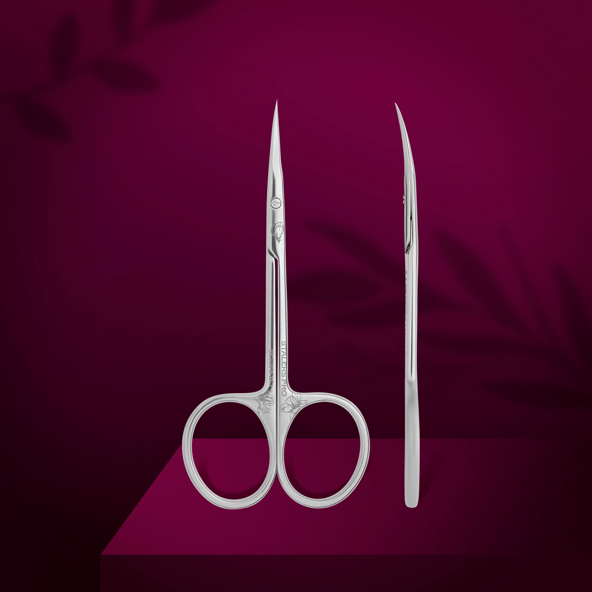 Professional cuticle scissors EXCLUSIVE 22 TYPE 1 (magnolia)