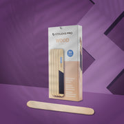 STALEKS EXPERT 20 Base per lime monouso in legno dritta (50 pz)