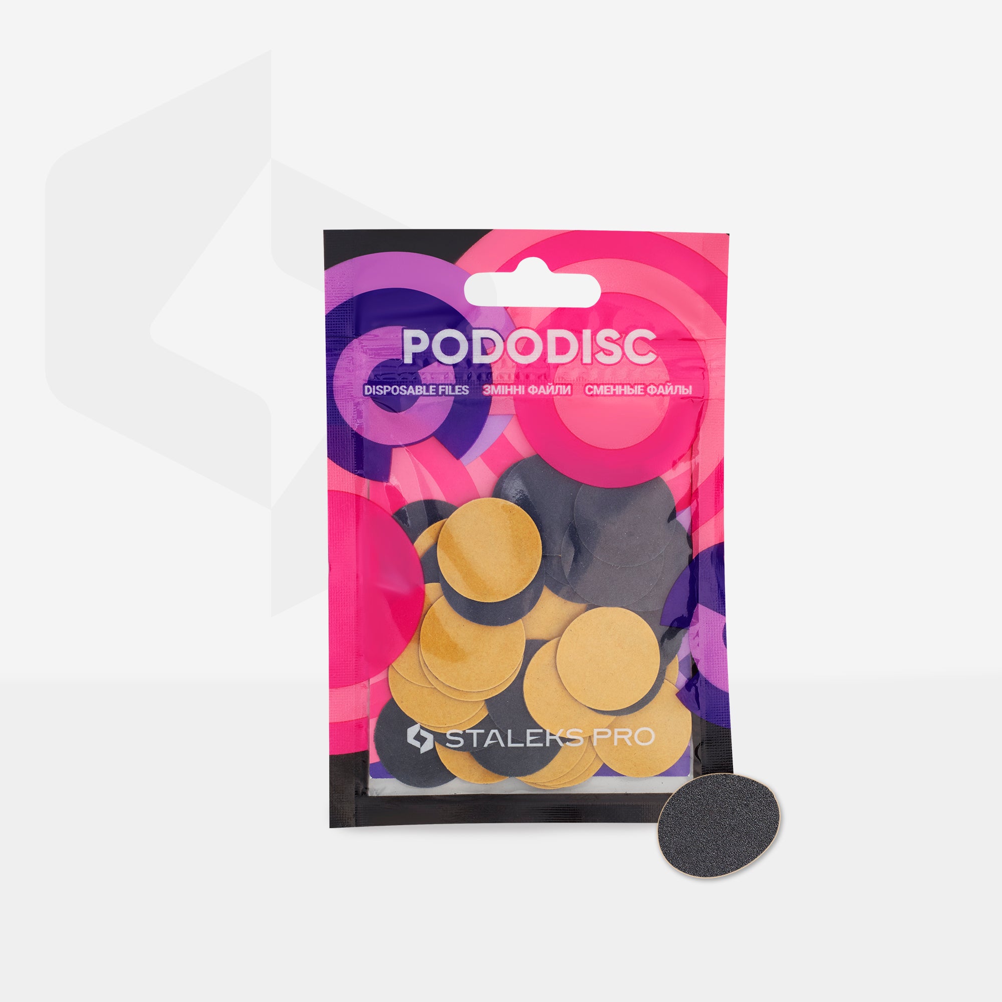 Refill pads for pedicure disc PODODISC STALEKS PRO M (50 pc)